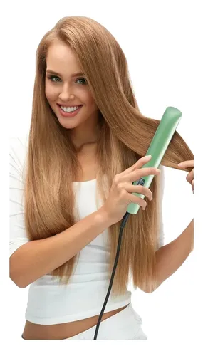 Plancha De Cabello Digital, Alisadora Y Rizadora 2 En 1,