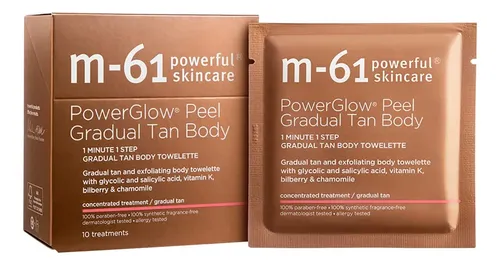 Toallita Corporal Autobronceadora Gradual M-61 Powerglow Pee
