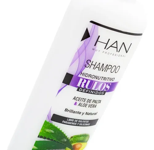 Han Shampoo Rulos Definidos (apto Metodo Curly Hair) X500ml