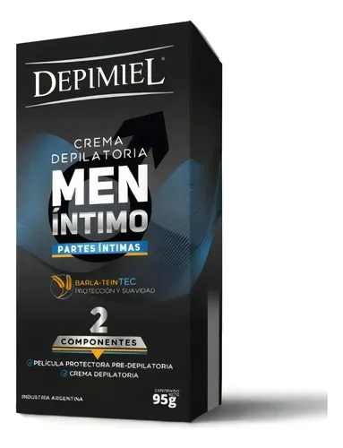 Crema Depilatoria Depimiel Men Íntimo Para Zona Íntima Piel
