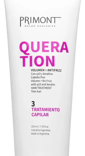 Primont Queration Kit Shampoo 350ml + Máscara 200ml Local 6c