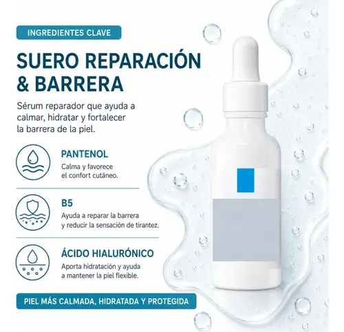 Kit Serum B5 B3 Vitamina C Exfoliante Facial