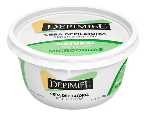 Cera Depilar Microondas Depimiel 200 Gr Aloe Vera Vegetal