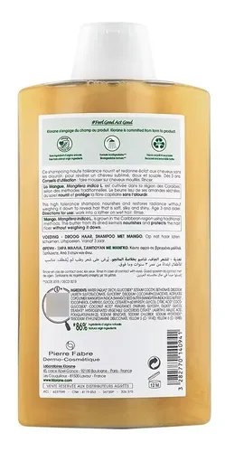 Shampoo Klorane  Mango Cabello Seco X 400 Ml