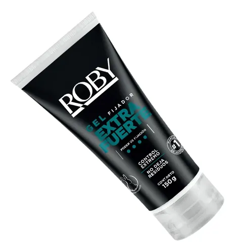 Roby Gel Fijador Extra Fuerte Control Extremo 150g