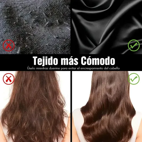 Set De 2 Gorros De Dormir Negros Con Forro Borroso