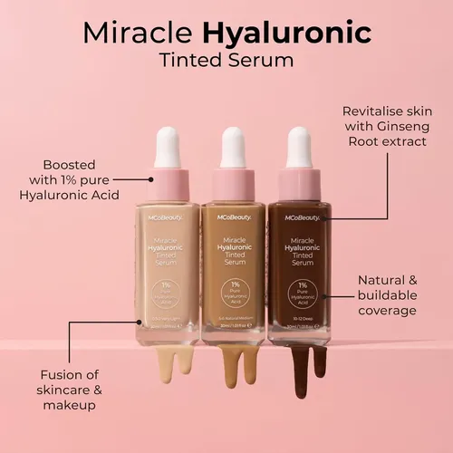 Base Tintada Vegana Mcobeauty 3-4 Light/medium