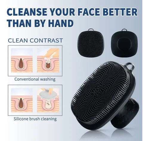 Cepillo Facial De Silicona Cepillo Facial Manual Impermeable
