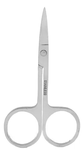 Y Tijeras De Belleza De Punta Fina Para Cejas, De Acero H.