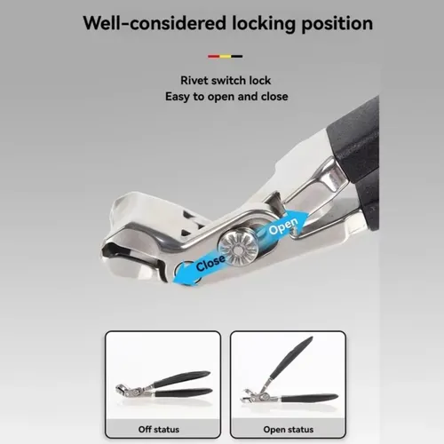 Cortaúñas Orthoclip, Cortaúñas De Mandíbula Ancha Y Gruesa