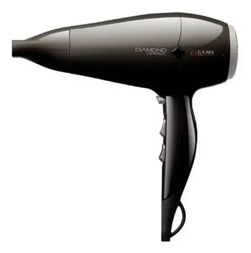 Diamond Ceramic Ion Secador De Pelo Gama Italy Negro 3c