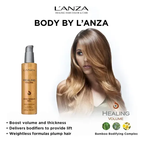 Gel Para El Cabello L’anza Healing Volume Zero Weight Extra