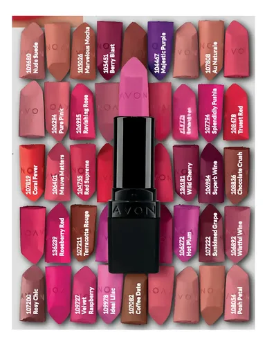 Lapiz Labial Ultra Matte Color Berry Blast – Avon