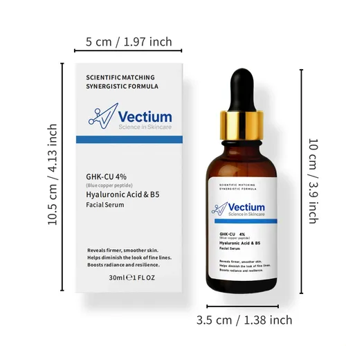 F Drserum – Suero Peptídico De Cobre Azul Acid 4 Ghk-cu E