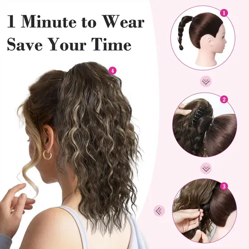 Extensión De Cola De Caballo Reecho Hp002 Para Cabello Sinté