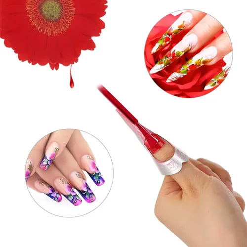 100 Pegatinas Con Forma De Uñas Con Forma De Punta Para Y