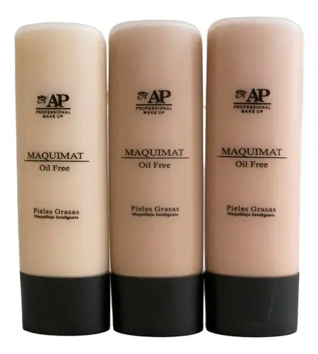 Base Maquimat Oil Free, Sin Aceite. Mate Andrea Pellegrino