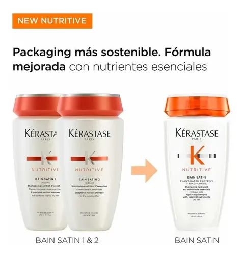 Kit Kérastase Nutritive Shampoo + Máscara Y Sérum Con Regalo