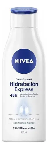 Crema Corporal Nivea Hidratación Express 250ml