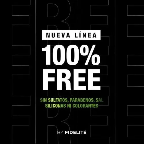 Máscara Cabellos Dañados 100% Free Fidelité 250ml