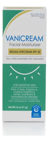 Crema Hidratante Vanicream Facial Spf 30, Protector Solar Mi
