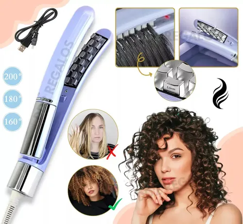 Plancha Rizadora De Pelo Profesional Frizadora De Cabello