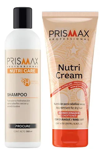 Prismax Nutri Care Shampoo + Acond Cabellos Secos Ch – 3c