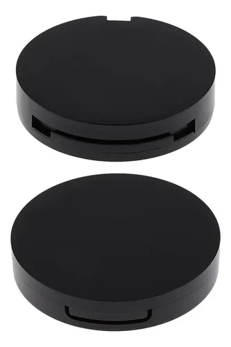 2 Fundas Vacías Compactas Con Espejo Para Bronceador Rubor