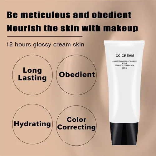 Cc Cream Correctora Tono Piel Madura Spf50 30 Ml Ivory