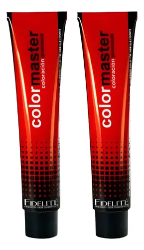 Kit X 2 Fidelite Tintura Coloracion Crema Colormaster X60g