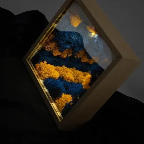 Luz Led Espejo Infinito 3d Sensorial Para Pared