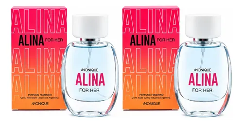 Perfume Alina For Her 50 Ml Femenino Set X 2 Monique Arnold