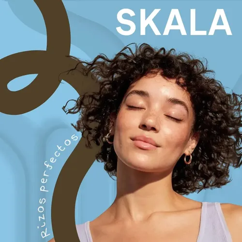 Skala Mais Cachos 1kg Hidratación Crema Rulos Apta Curly