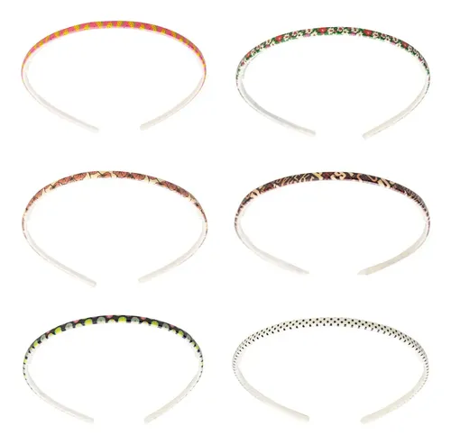 Vinchas Para Pelo Varios Diseños De 5mm