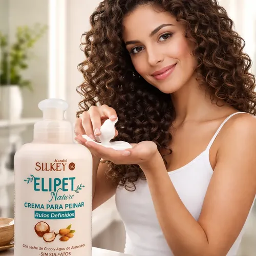 Elipet Naturesilkey Crema Para Peinar Rulos Definidos X 300