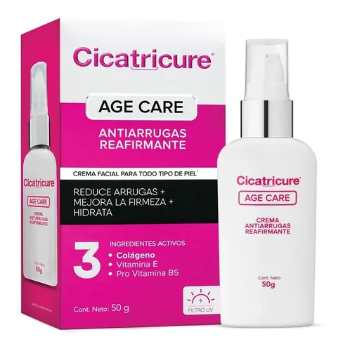 Crema Cicatricure Age Care Antiarrugas y Reafirmante, 50g