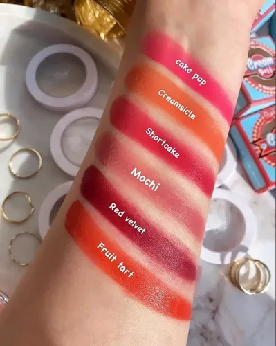 Rubor en Crema Rude Cream Puff Natural Blush Tono Creamsicle de 6 g