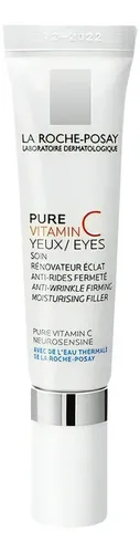 La Roche-Posay Crema antiarrugas Contorno de Ojos Pure Vitamin Hyalu C 15ml
