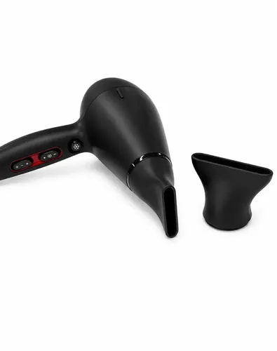 Secador De Pelo Philips Pro Hairdryer HPS910 Profesional 2100W Cuenta Con 2 Boquillas Concentradoras Tiene Aire Frío Cable 2,5 Metros Filtro Removible Uso Profesional Negro Peluqueria Secado Rapido