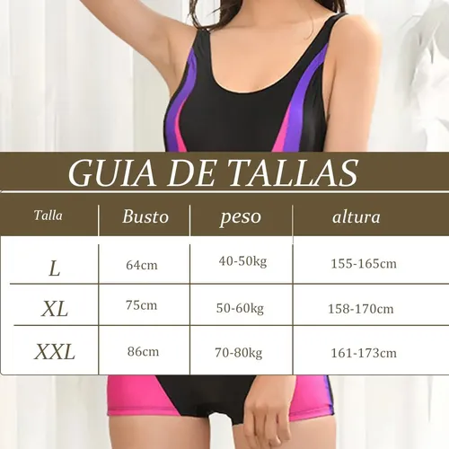 Conjunto Traje De Baño Mujer Gafas Gorra Accesorios Natación