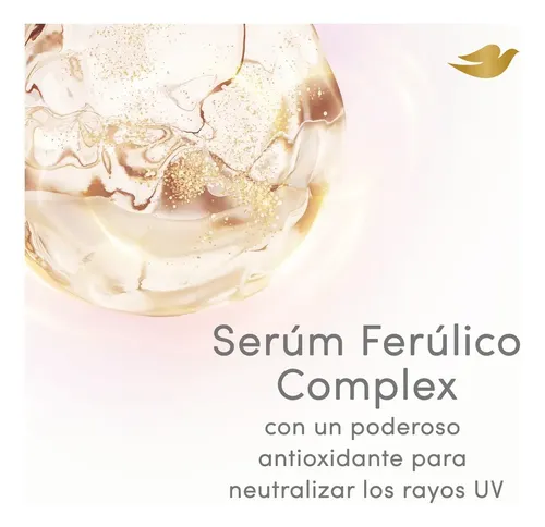 Shampoo Dove UV Repair & Glow Ferúlico Reparador 200ml