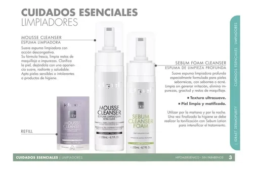 Idraet Mousse Cleanser Espuma Limpiadora Extra Suave 200 Ml