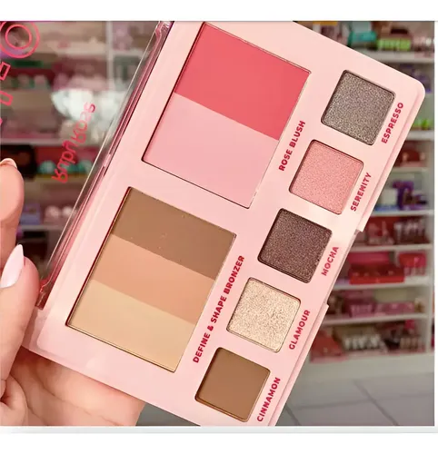 Paleta Ruby Rose All In One Sombras Ojos Bronzer Rubor