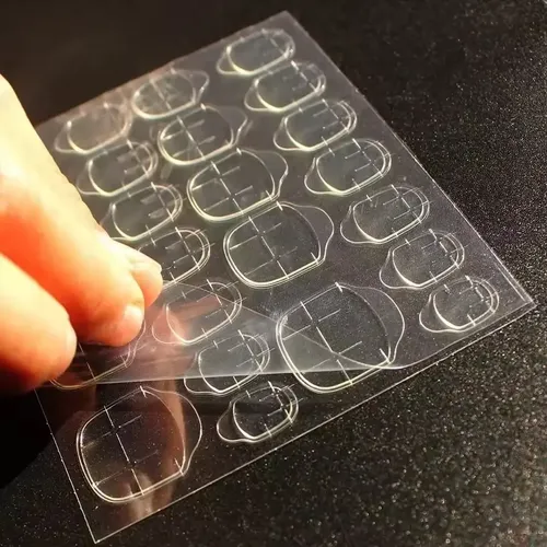 60 Stickers Pegamento Bifaz Para Uñas Postizas Press On