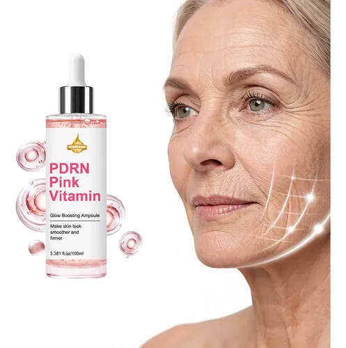 Ampolla Pdrn Pink Vitamin Glow Para Una Piel Radiante, Suave