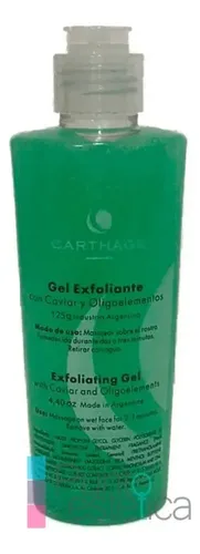 Carthage Gel Exfoliante Limpieza De Piel Tipo de piel Todo Tipo de Piel / X 125 Grs
