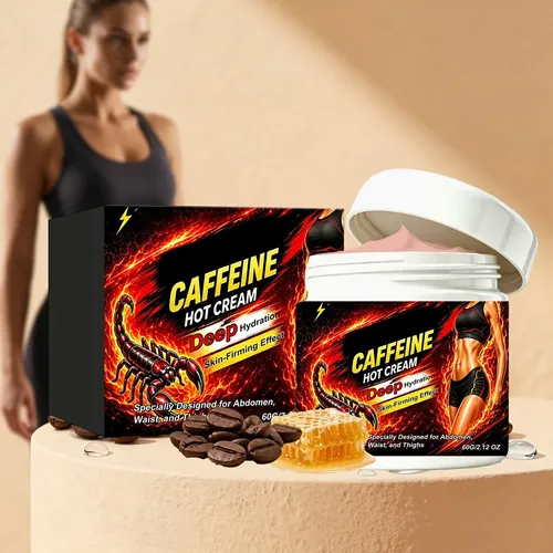 Crema Corporal Caliente Reafirmante Con Cafeína 60 G