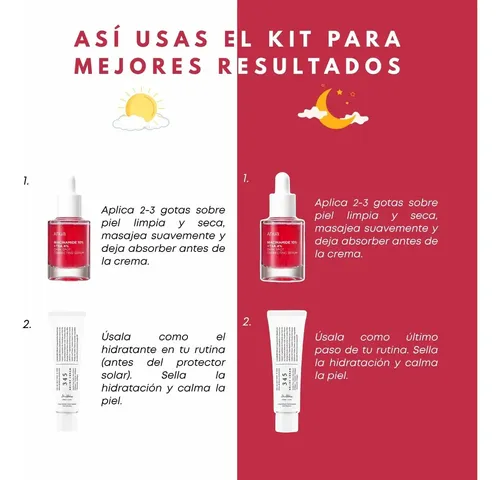Wad Combo Iluminador Facial – Niacinamida + Crema Hidratante
