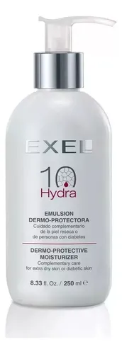 Emulsion Dermo Protectora Exel Hydra 10 Piel Reseca Diabetes