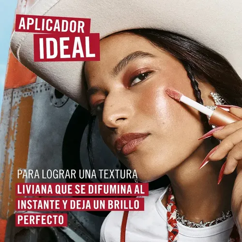 Rubor Líquido Turbocharged Glow 10ml Rimmel London